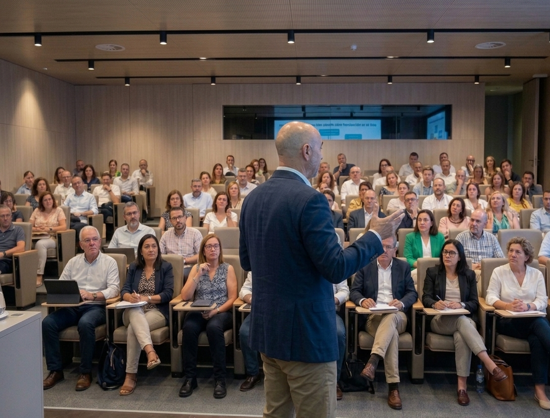 Formación docente ante un auditorio